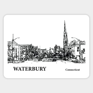 Waterbury Connecticut Sticker
